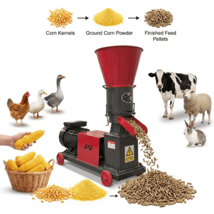 Animal feed making machines
