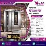 YES BD Rotary Oven YB-XM-RO20G 32-Tray Gas Oven for Commercial Bakery